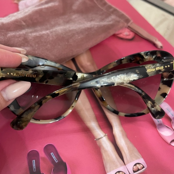 Miu Miu Cat Eye Sunglasses - Picture 4 of 5